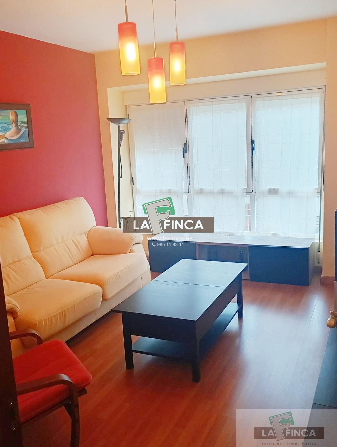 Living room of Flat for sale in Carreño  with Heating and Parquet flooring
