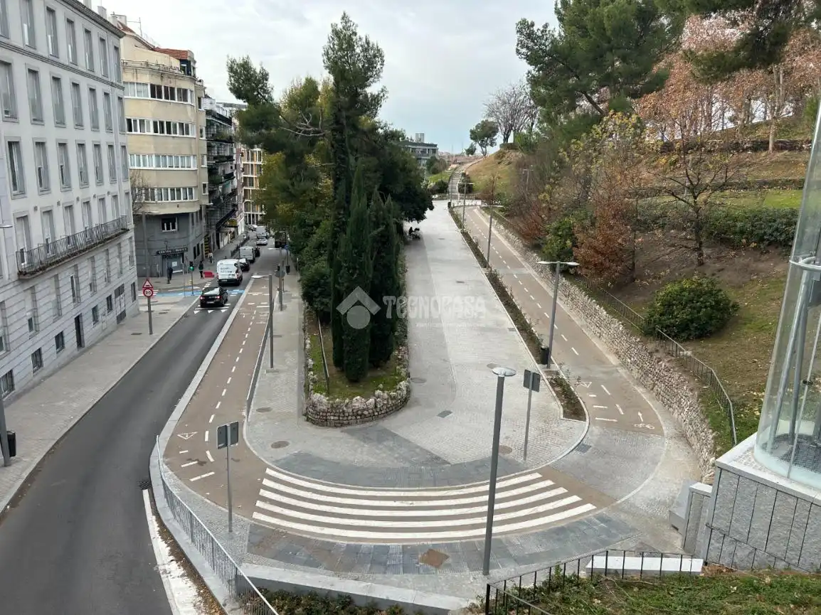 Exterior view of Flat for sale in Madrid  with Heating