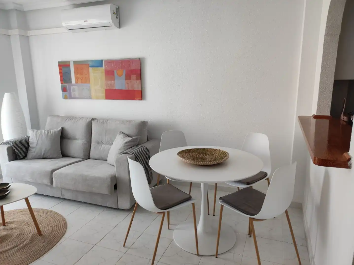 Living room of Flat for rent in La Mata