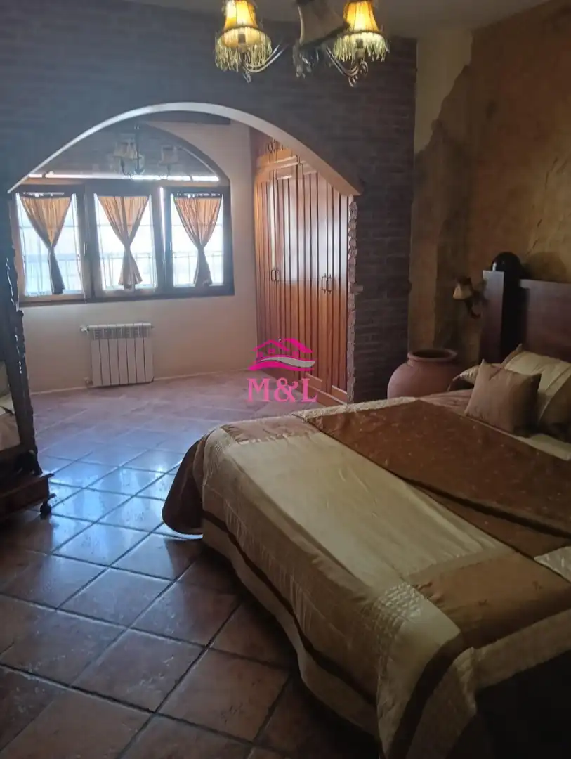 Bedroom of Houses for sale in Esparragalejo  with Air Conditioner, Heating and Terrace