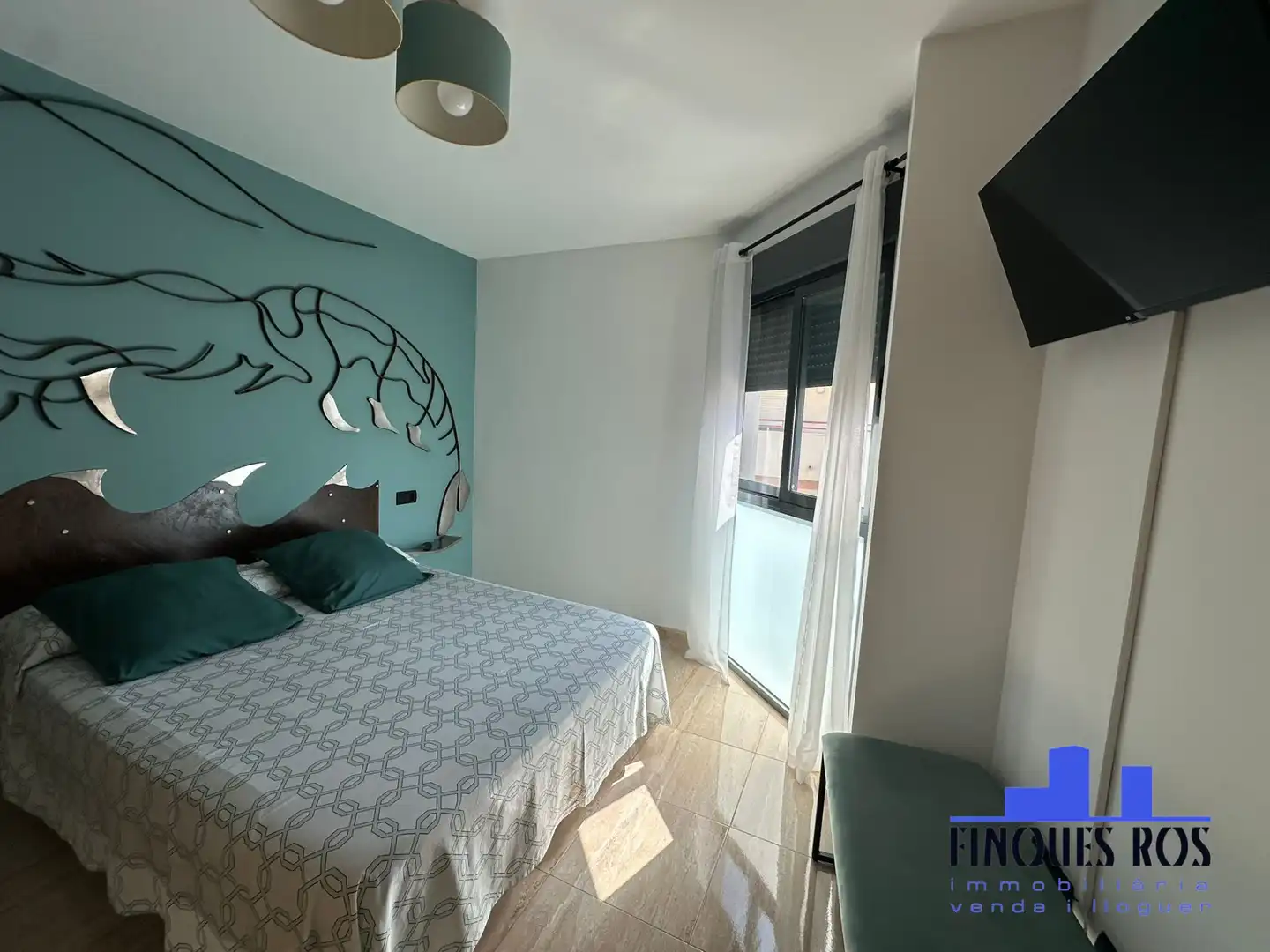 Bedroom of Flat for rent in Vinaròs  with Air Conditioner, Heating and Furnished