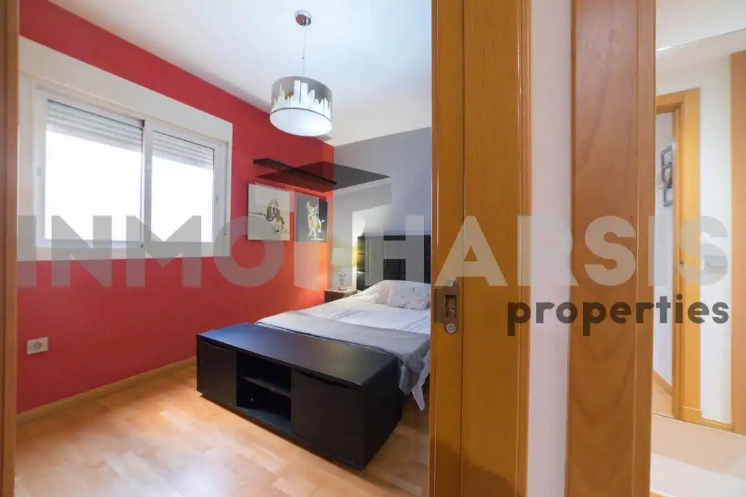 Bedroom of Flat for sale in Almería  with Air Conditioner, Heating and Private garden