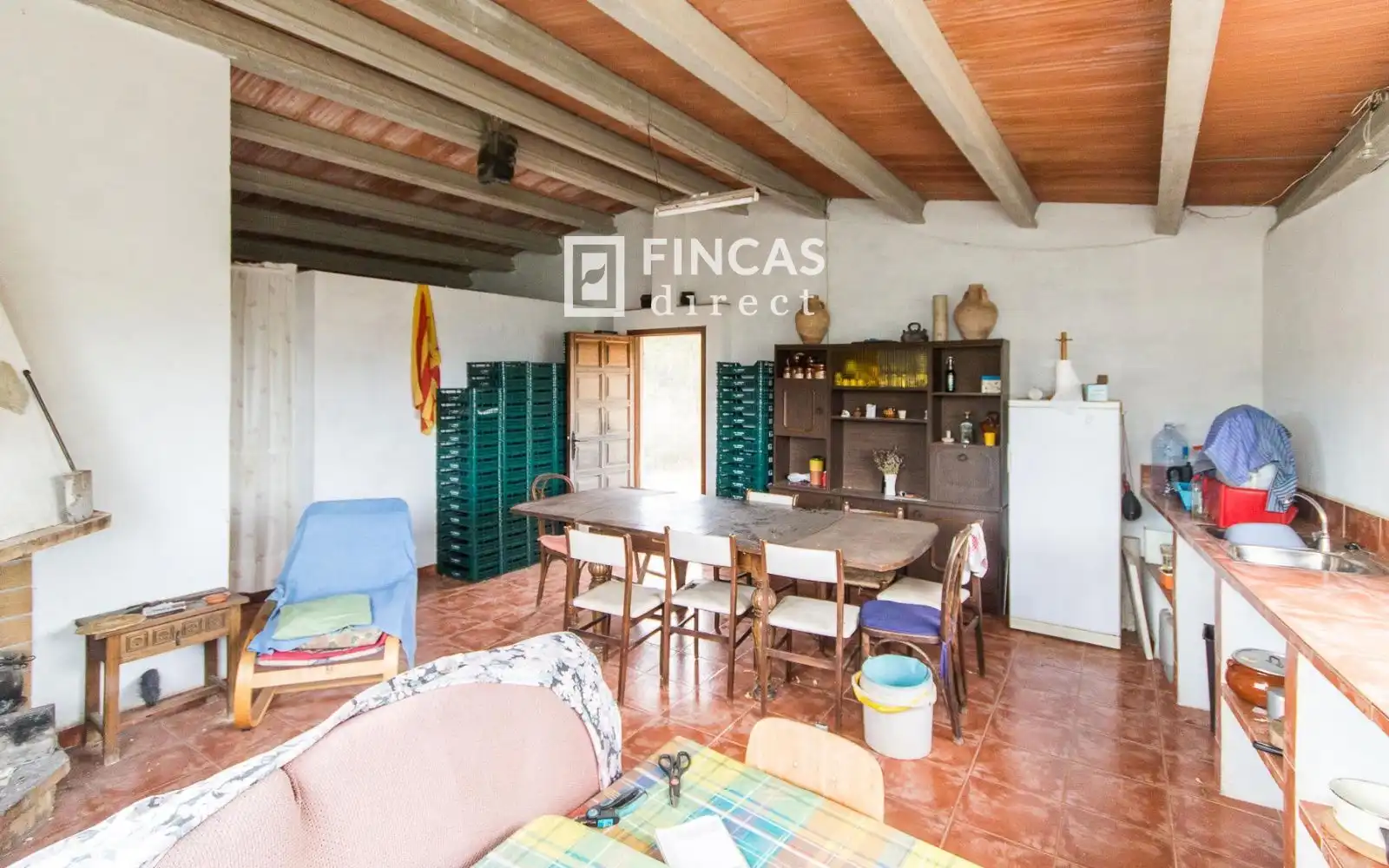 Comedor de Finca rústica en venta en Benifallet con Trastero y Amueblado