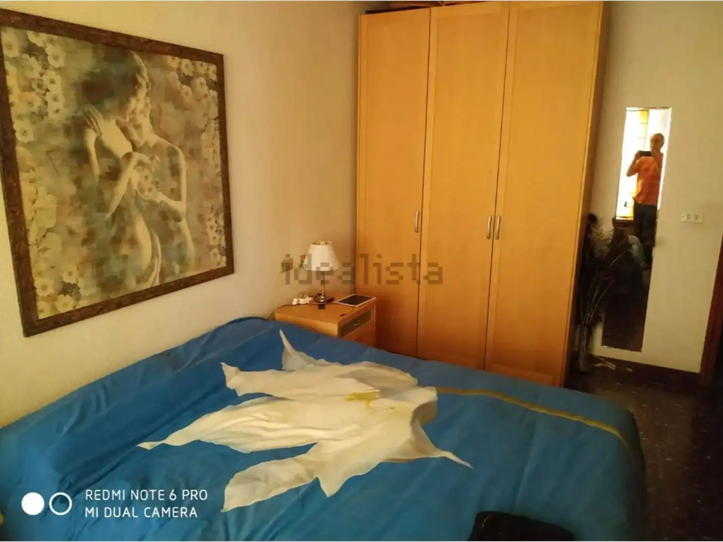Schlafzimmer von Wohnung zur Miete in  Murcia Capital mit Klimaanlage, Terrasse und Balkon