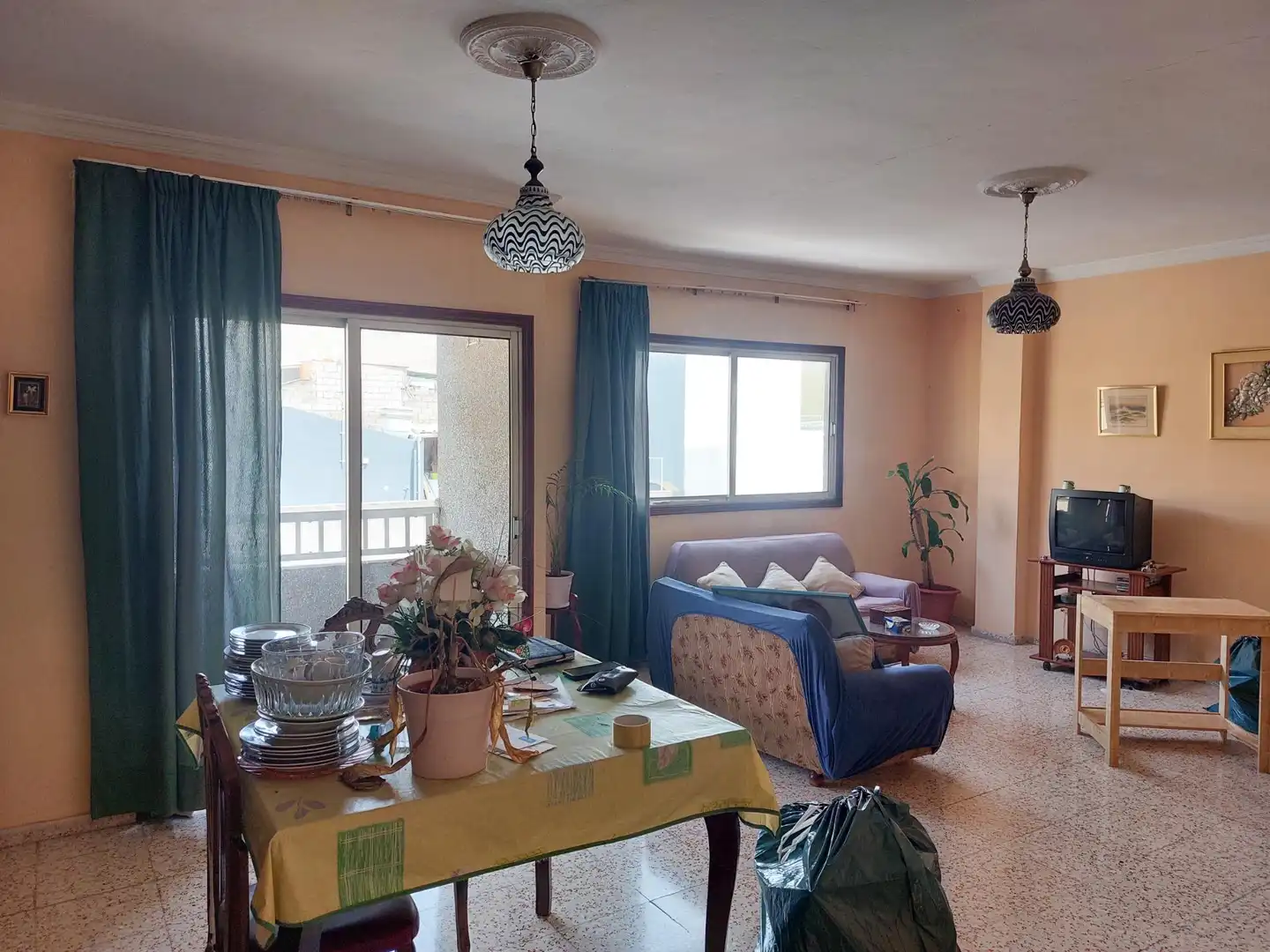 Wohnzimmer von Wohnung zum Verkauf in San Cristóbal de la Laguna mit Balkon