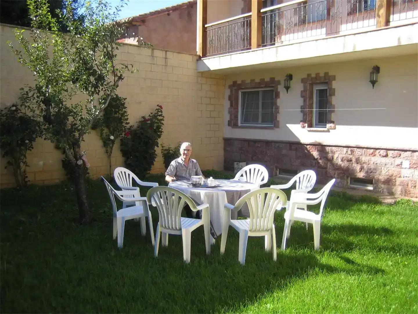 Terraza de Casa o chalet en venta en Gradefes con Piscina y Balcón