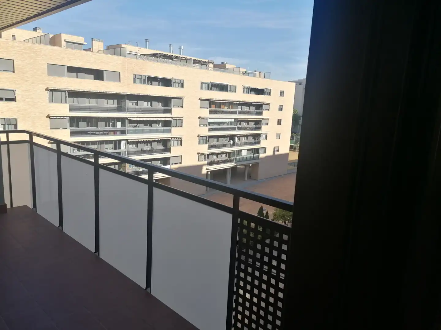 Balcony of Flat for rent in Zaragoza  with Air Conditioner, Heating and Terrace