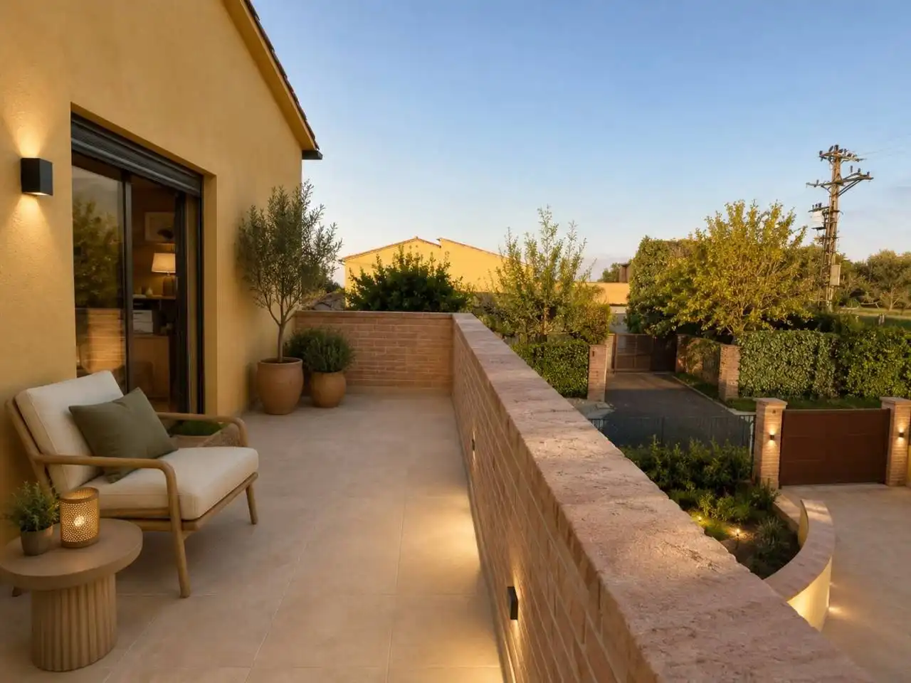 Terraza de Casa o chalet en venta en Girona con Calefacción, Jardín privado y Terraza