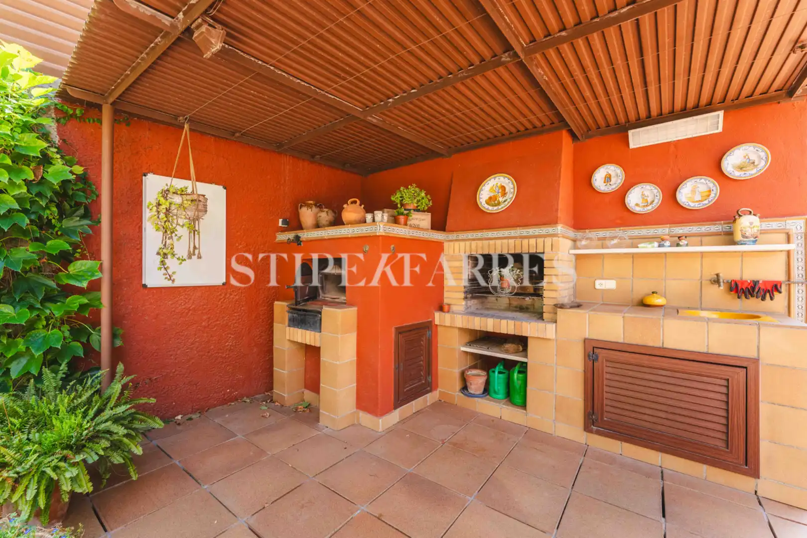 Garten von Haus oder Chalet zum Verkauf in Barcelona mit Klimaanlage, Heizung und Privatgarten