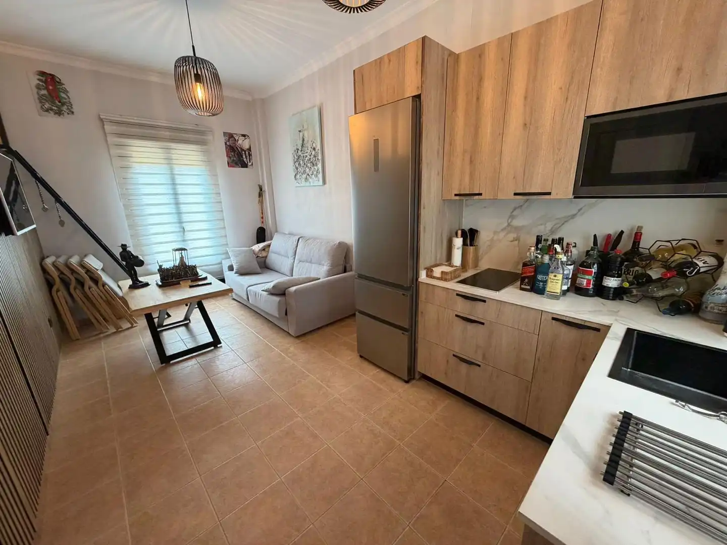 Cocina de Apartamento de alquiler en Almonte con Aire acondicionado y Amueblado