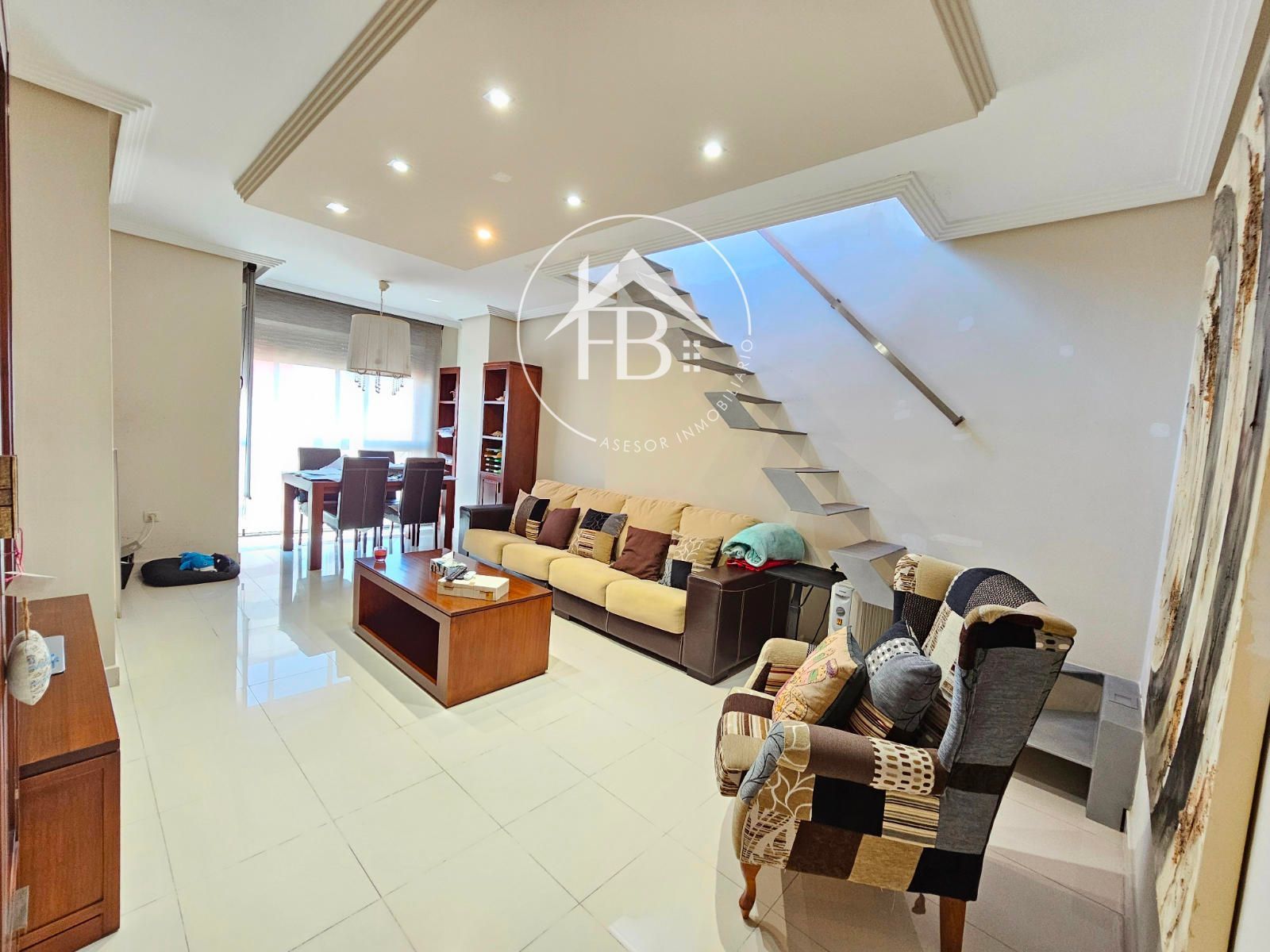 Living room of Attic for sale in Sant Joan d'Alacant  with Air Conditioner, Heating and Terrace