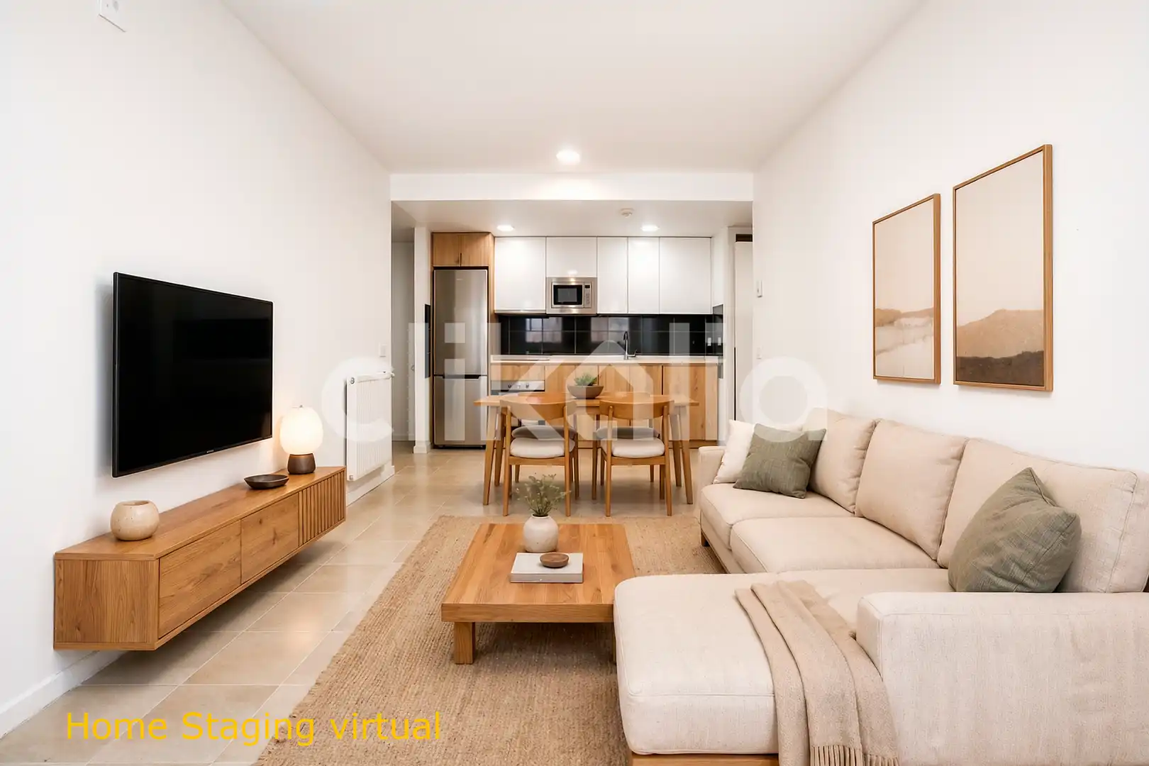 Living room of Flat for sale in Tres Cantos  with Heating, Storage room and Swimming Pool