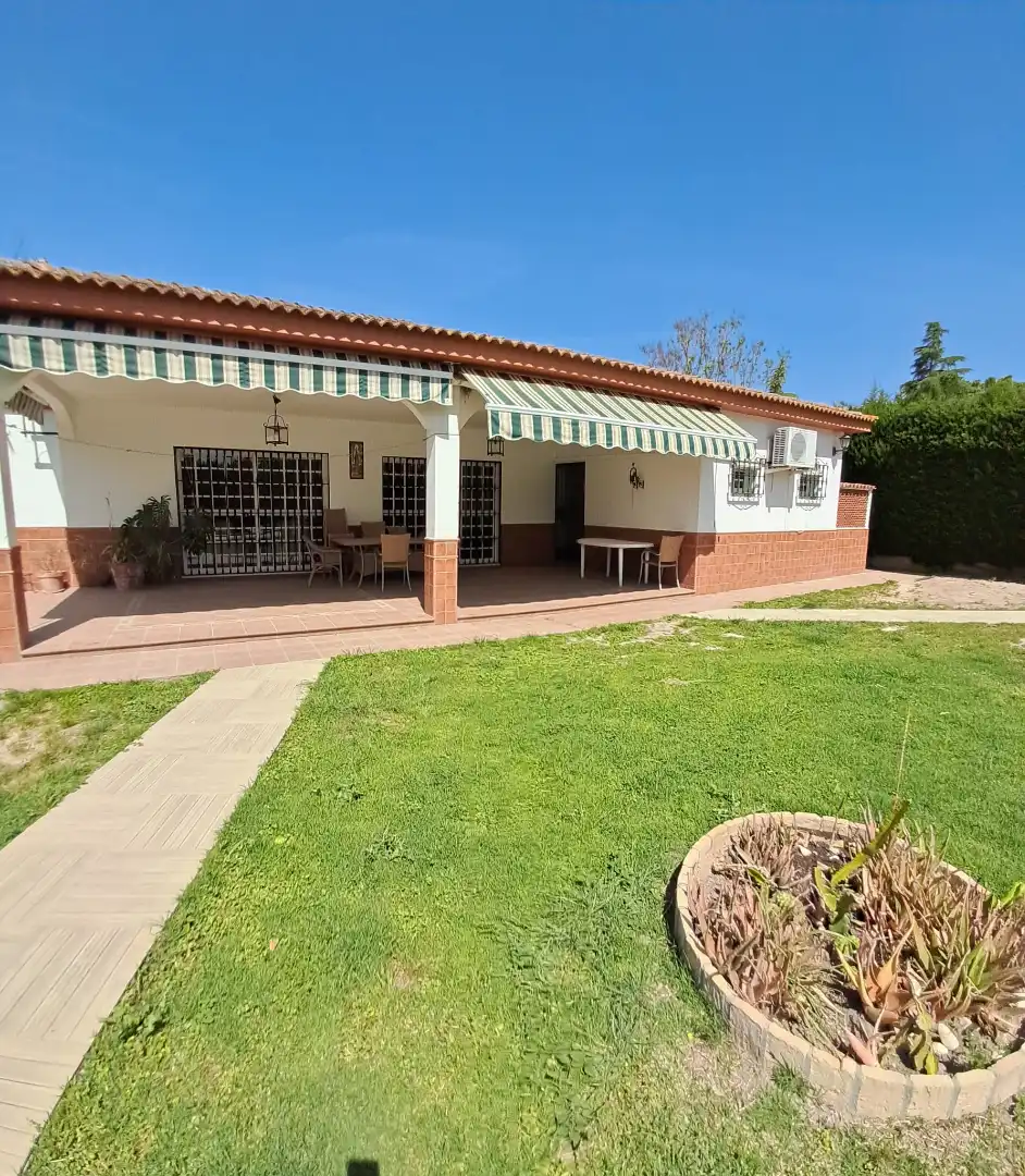 Terraza de Casa o chalet en venta en Palomares del Río con Aire acondicionado, Jardín privado y Terraza