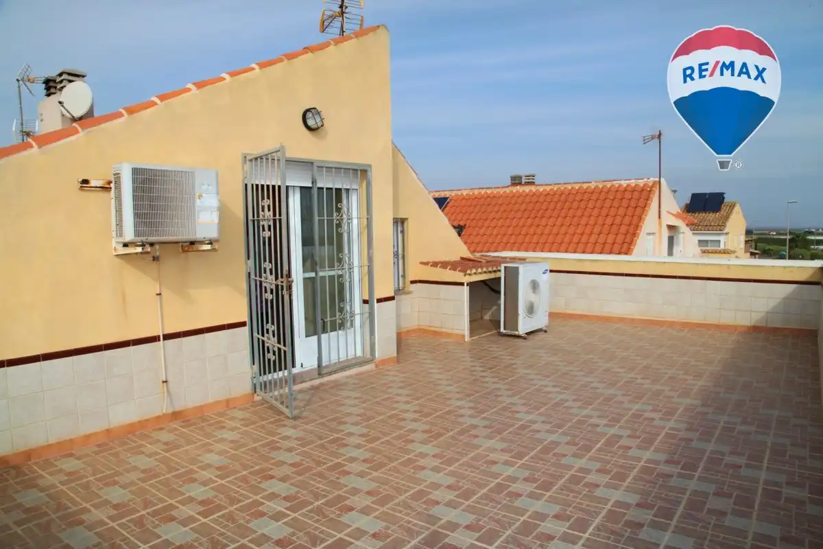 Terrassa de Casa adosada en venda en Cartagena amb Calefacció, Terrassa i Balcó