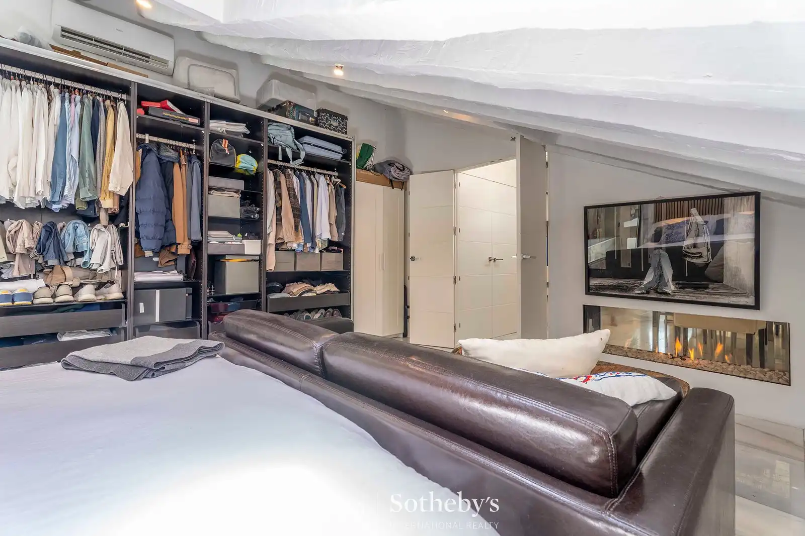 Habitación de Ático de alquiler en Madrid con Aire acondicionado, Calefacción y Terraza