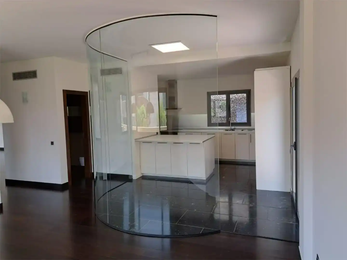 Cuina de Casa o xalet en venda en Santa Brígida amb Aire condicionat, Jardí privat i Parquet
