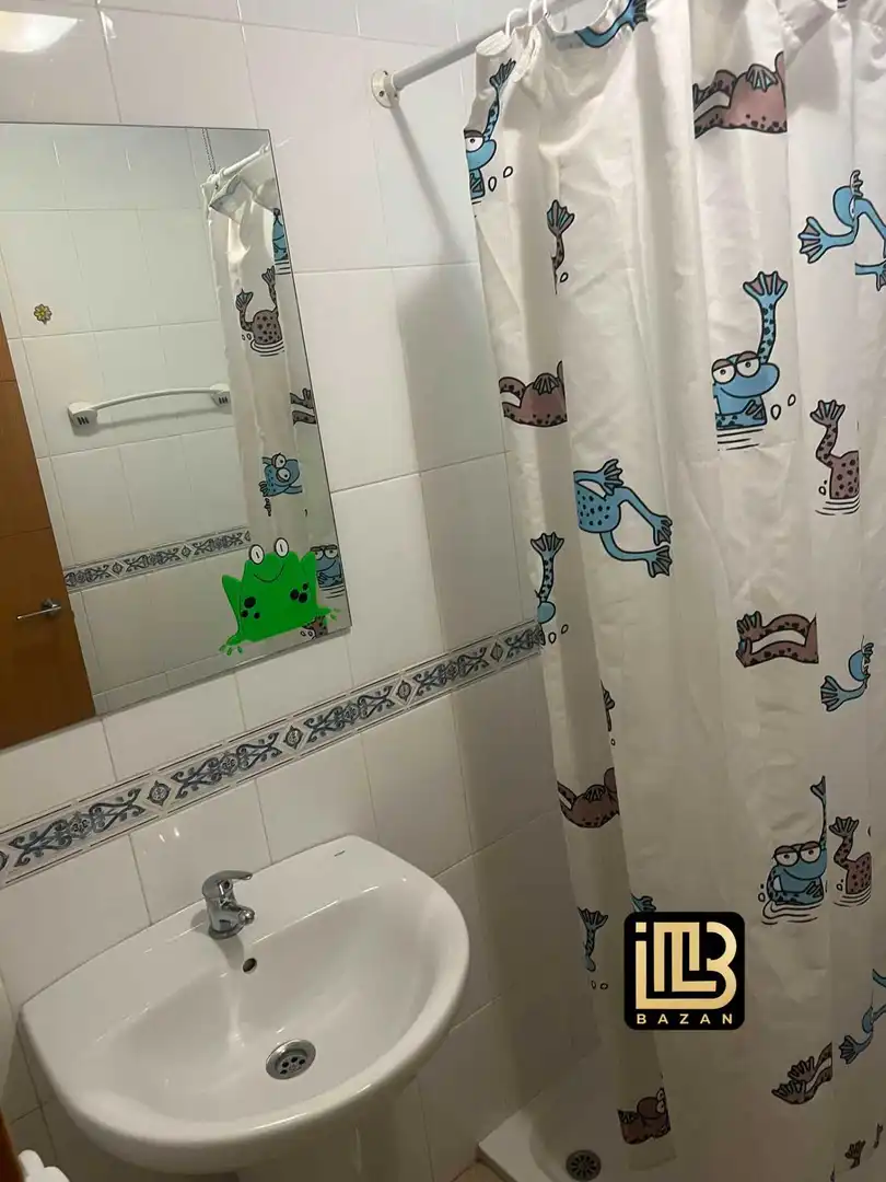 Baño de Piso de alquiler en Mijas con Aire acondicionado, Terraza y Amueblado