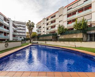 Swimming pool of Flat for sale in Sentmenat  with Air Conditioner, Terrace and Balcony