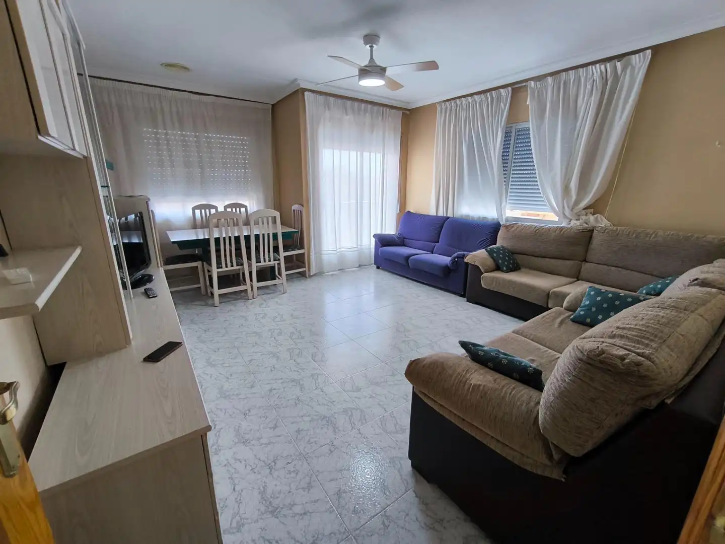 Sala d'estar de Pis en venda en Torre-Pacheco amb Aire condicionat, Terrassa i Balcó