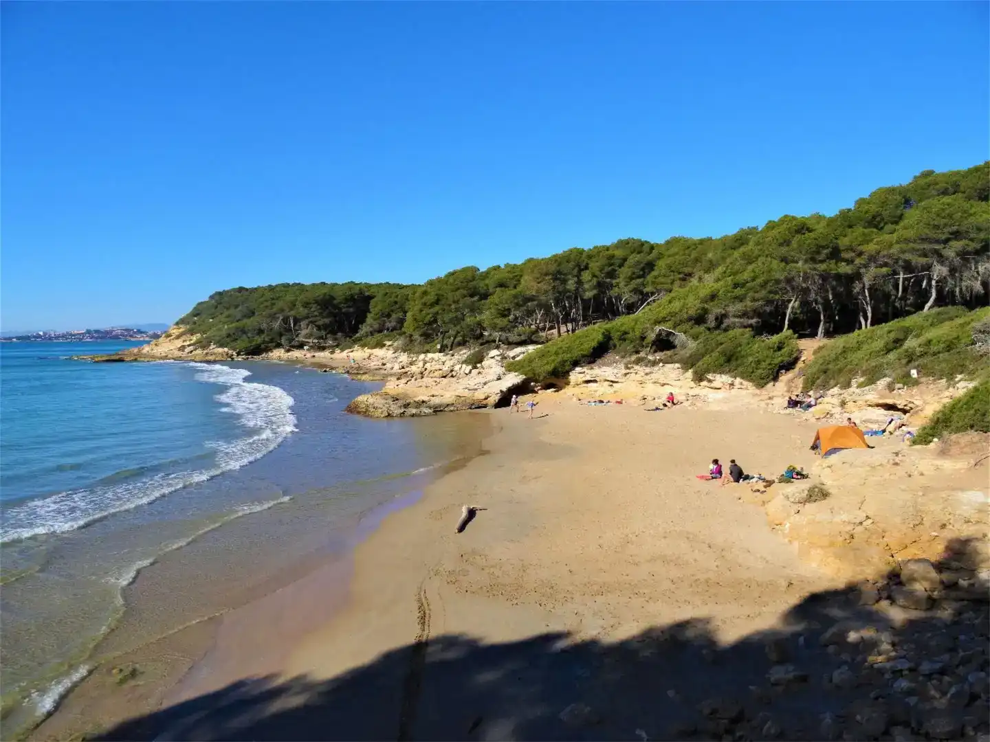 Vista exterior de Apartament de lloguer en Tarragona amb Aire condicionat, Jardí privat i Piscina
