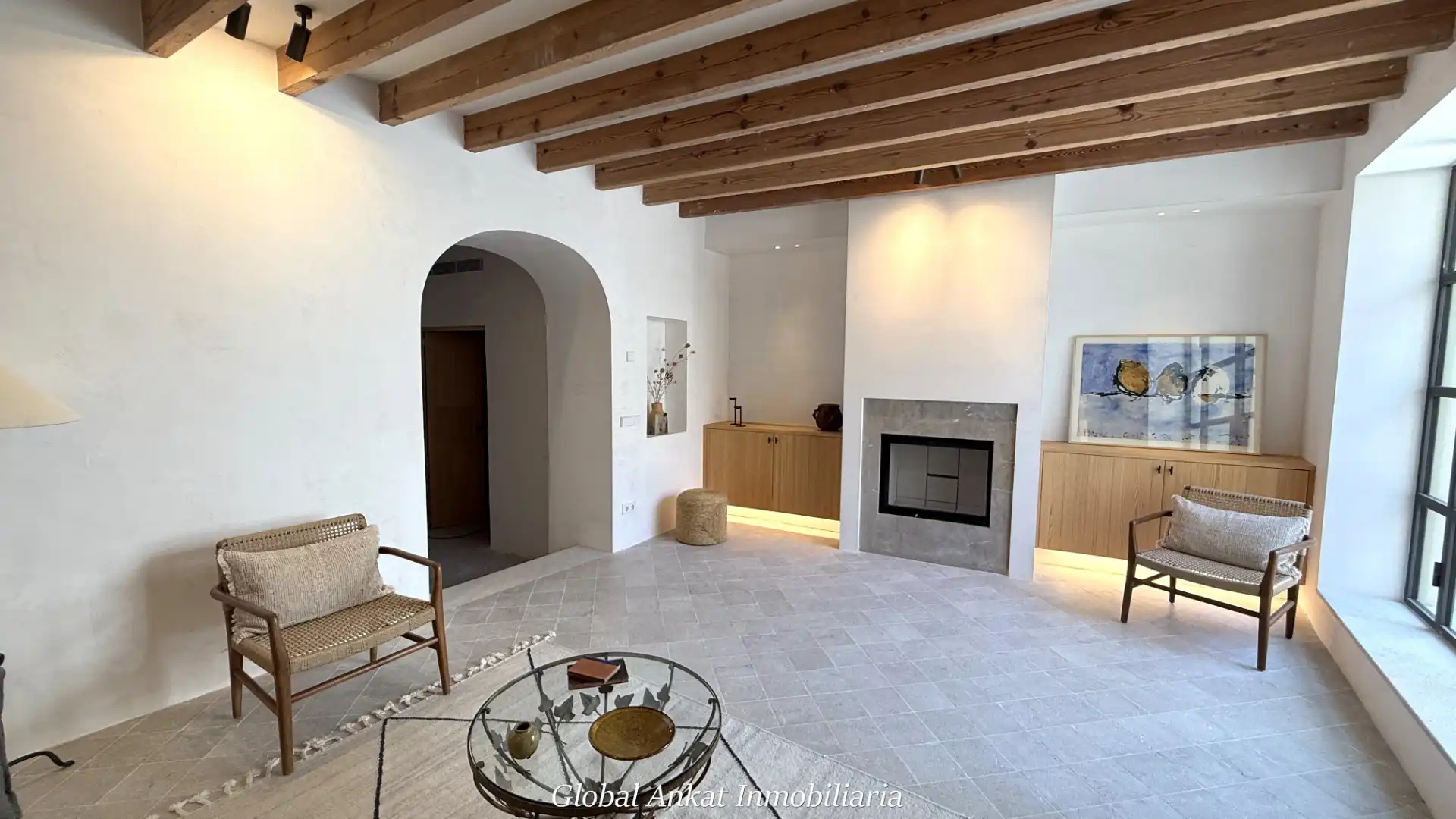 Sala de estar de Casa o chalet en venta en Felanitx con Aire acondicionado, Calefacción y Jardín privado