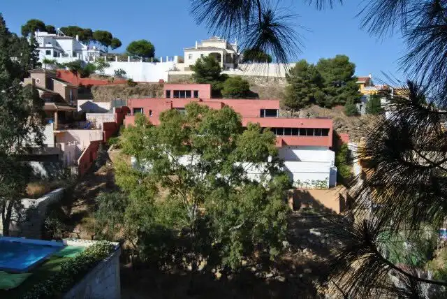 Vista exterior de Casa o chalet en venta en Málaga con Aire acondicionado, Calefacción y Jardín privado