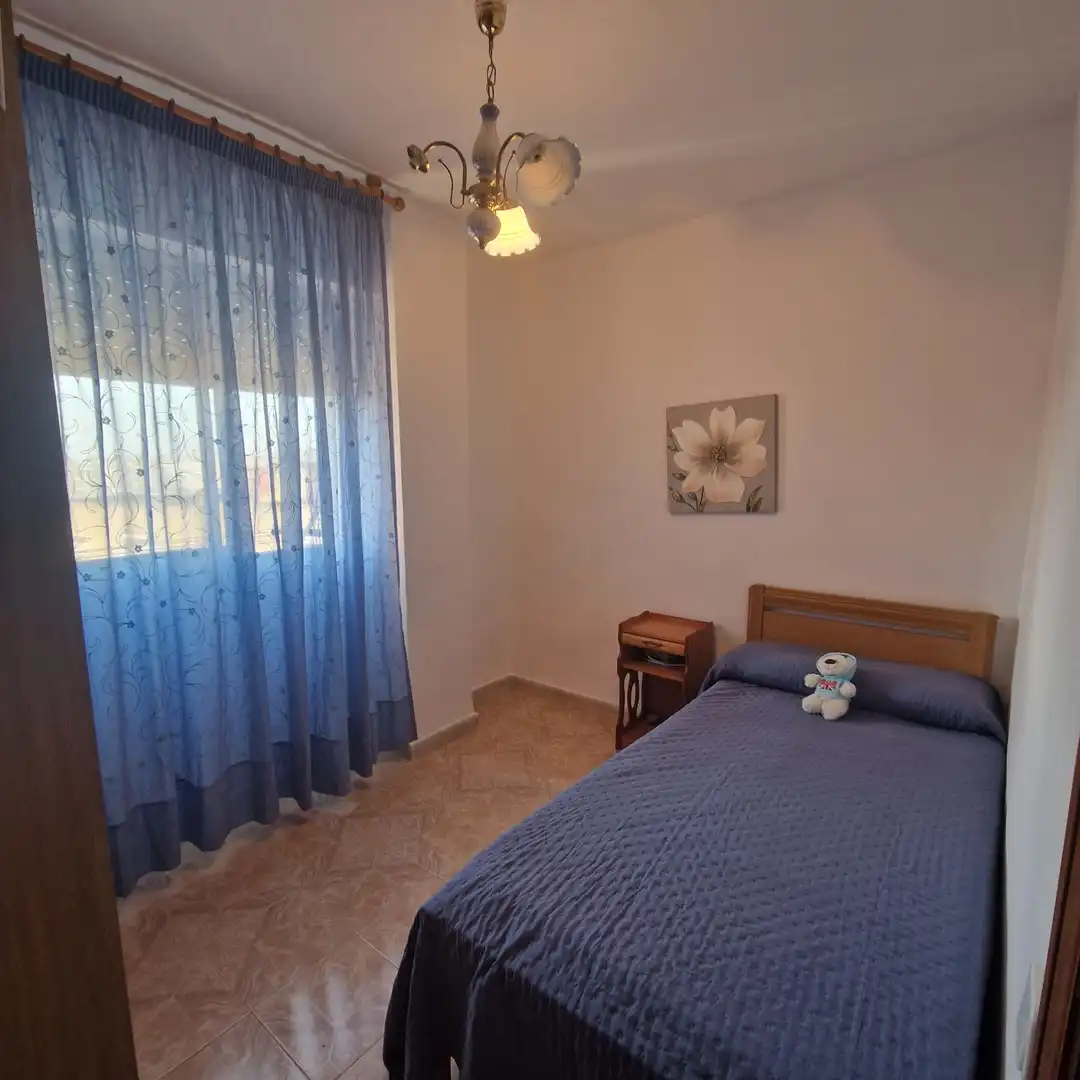 Schlafzimmer von Wohnung zur Miete in Málaga mit Möbliert