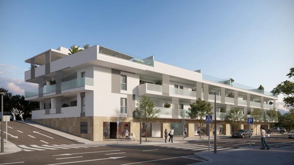 Vista exterior de Apartament en venda en Marbella amb Aire condicionat, Terrassa i Traster