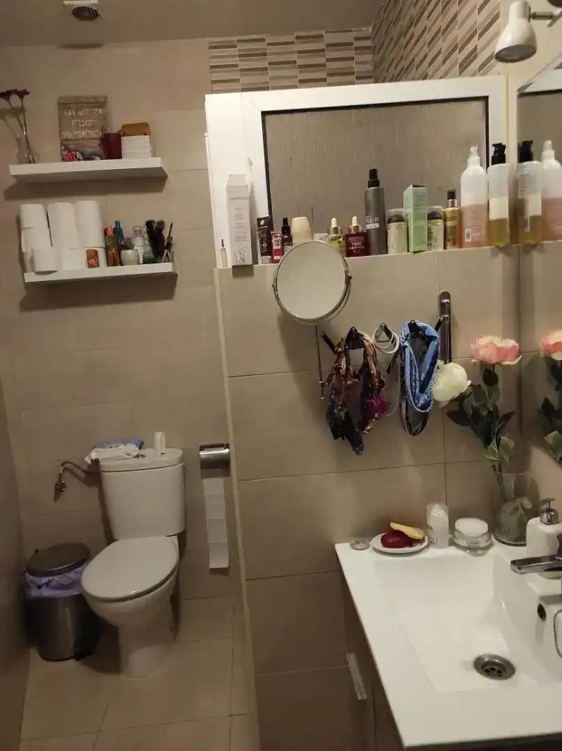Baño de Casa adosada en venta en Álora con Aire acondicionado, Amueblado y Horno
