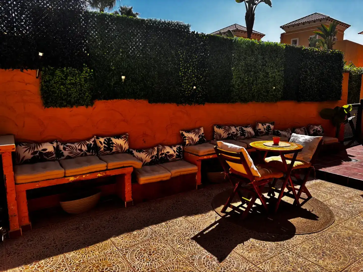 Terraza de Piso de alquiler en Vera con Aire acondicionado, Piscina y Balcón