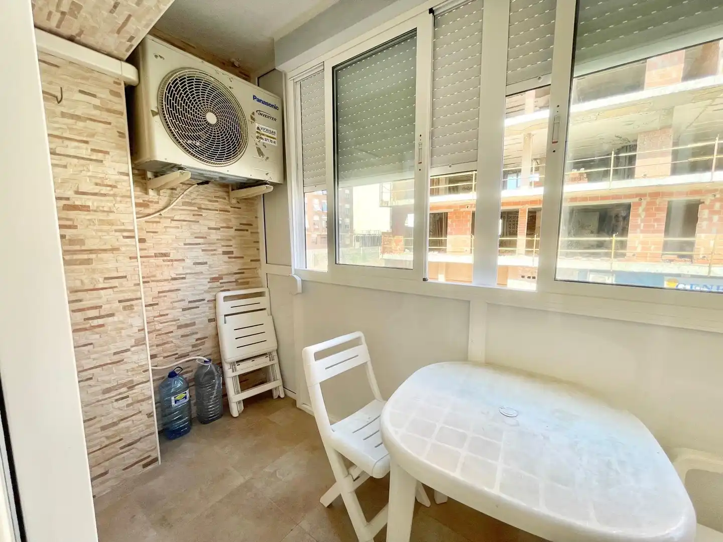 Balcony of Apartments for rent in Torrevieja  with Air Conditioner, Heating and Furnished