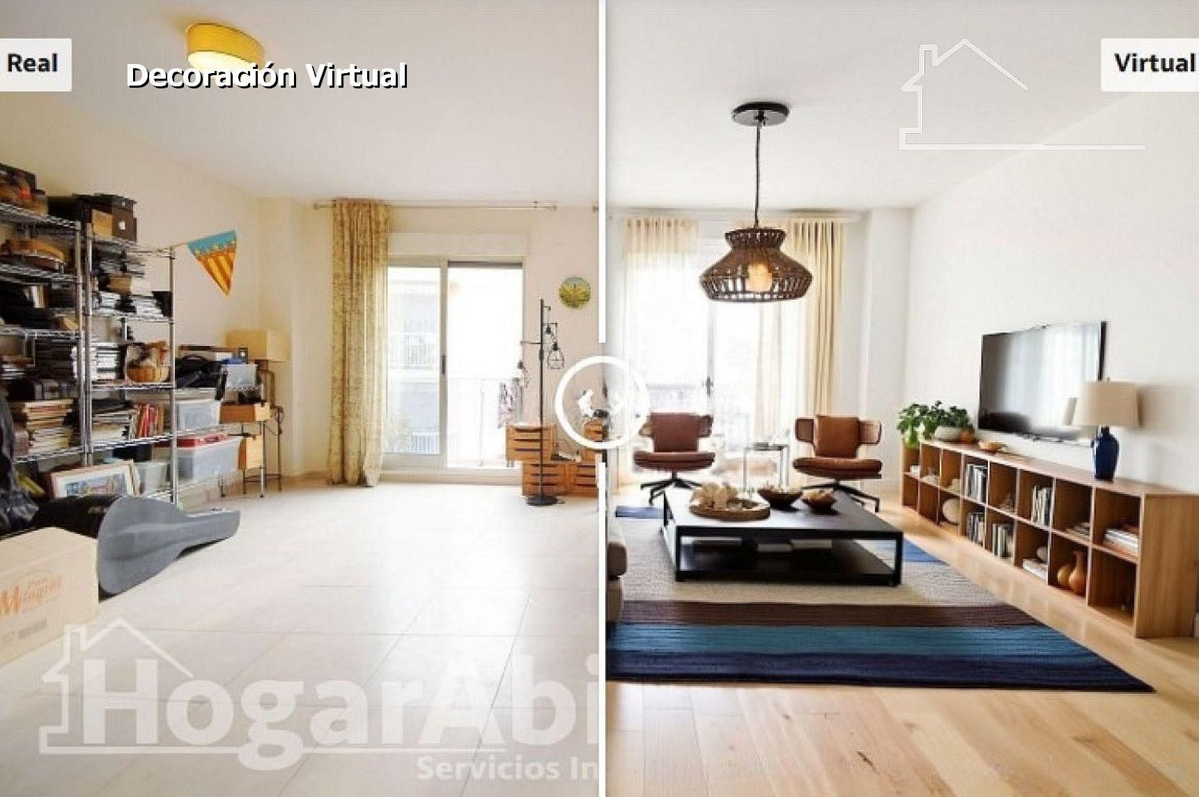 Living room of Flat for sale in Gandia  with Air Conditioner, Heating and Storage room