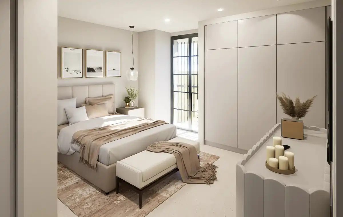 Schlafzimmer von Maisonette zum Verkauf in Marbella mit Terrasse und Abstellraum