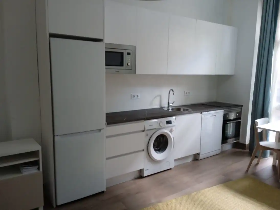 Kitchen of Ground floor for sale in Madrid  with Heating, Furnished and Washing machine