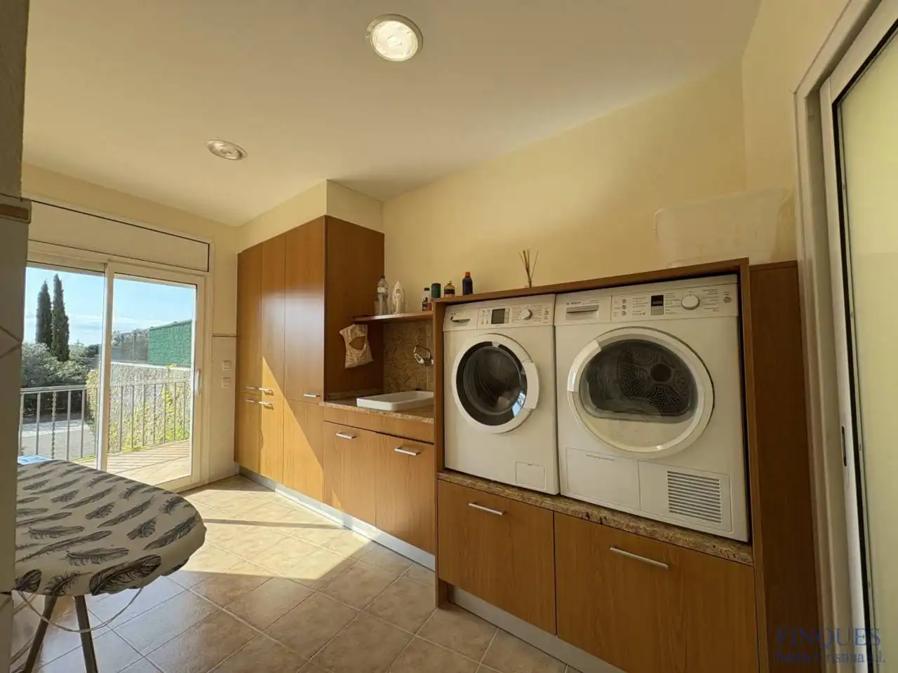 Cocina de Casa o chalet en venta en Santa Cristina d'Aro con Aire acondicionado, Calefacción y Jardín privado