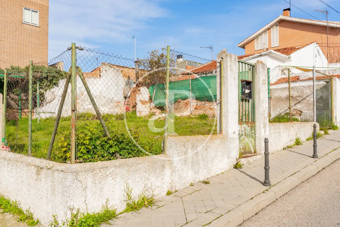 Vista exterior de Residencial en venda en Madrid