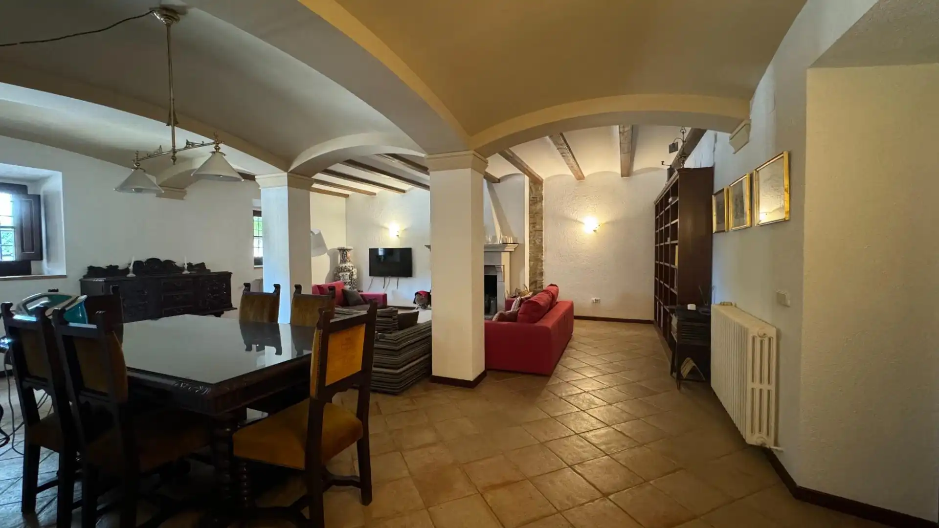 Sala de estar de Casa o chalet en venta en Llambilles con Calefacción, Jardín privado y Terraza