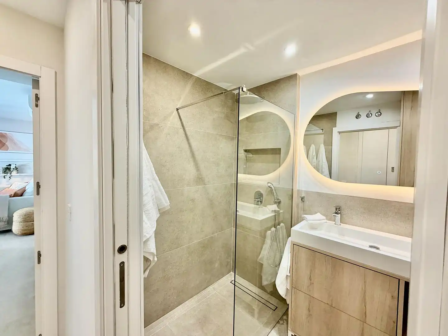 Bathroom of Flat for rent in Almuñécar  with Air Conditioner, Heating and Terrace