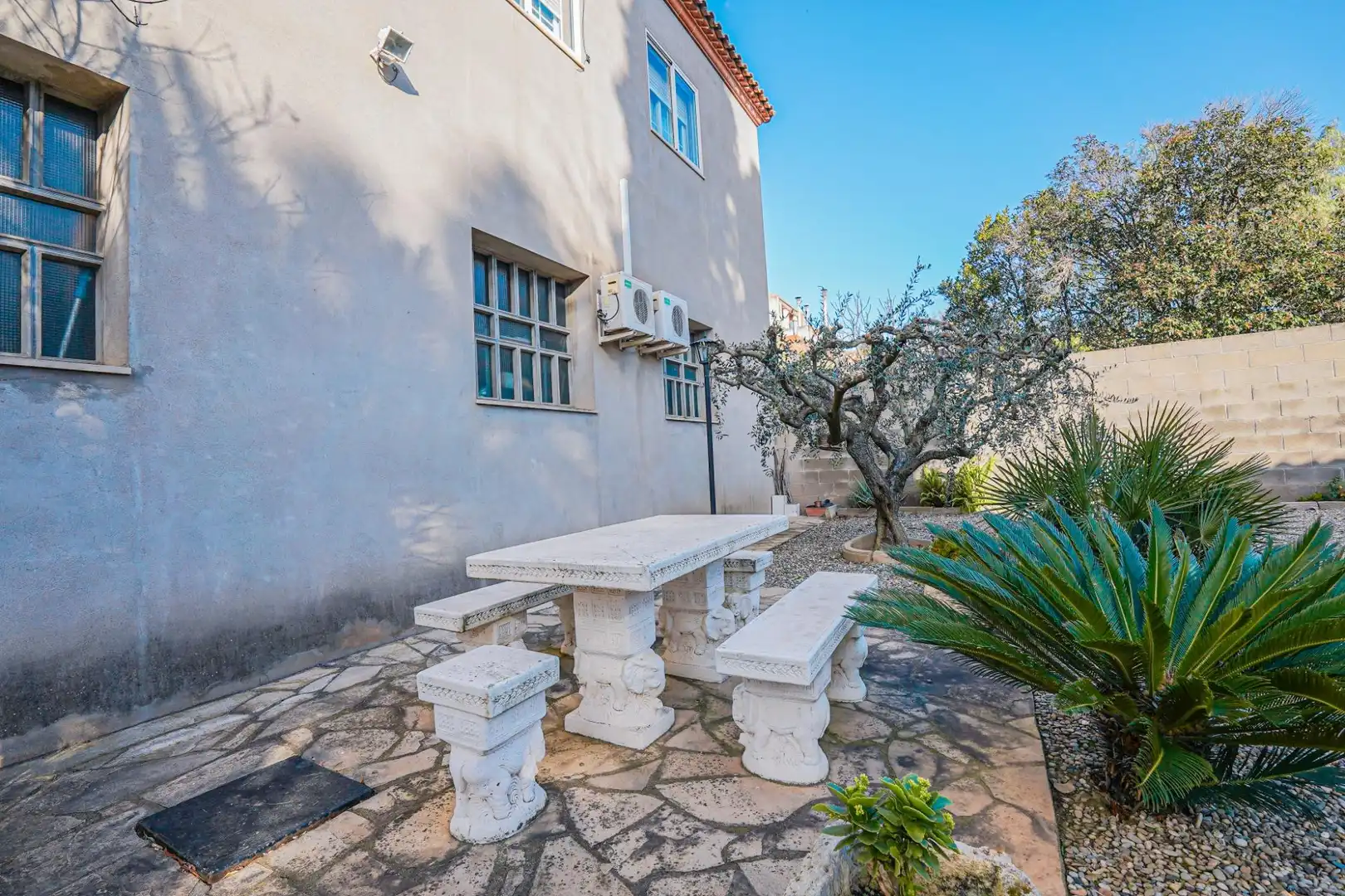 Garden of Detached homes for sale in Vilallonga del Camp  with Air Conditioner, Heating and Private garden