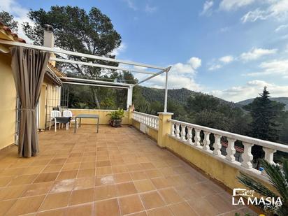 Terrassa de Casa o xalet en venda en Olivella amb Calefacció, Jardí privat i Terrassa