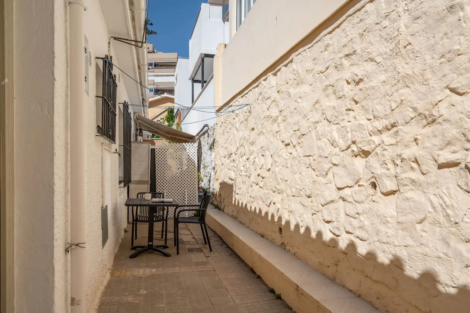 Terrassa de Casa adosada de lloguer en Fuengirola amb Terrassa i Moblat
