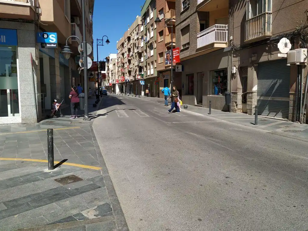 Vista exterior de Garaje en venta en Lorca