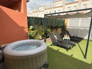 Terraza de Casa o chalet de alquiler en Santa Pola con Aire acondicionado, Calefacción y Amueblado