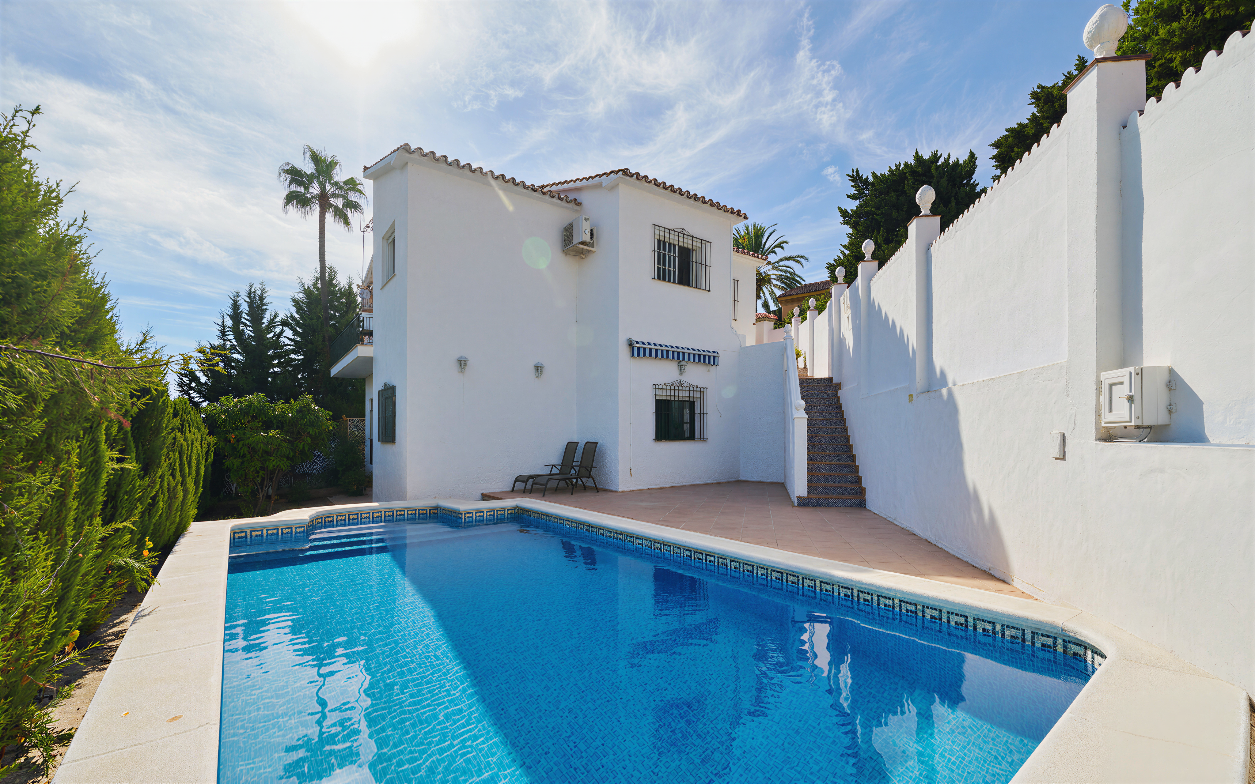 Exterior view of House or chalet for sale in Benalmádena  with Private garden and Swimming Pool