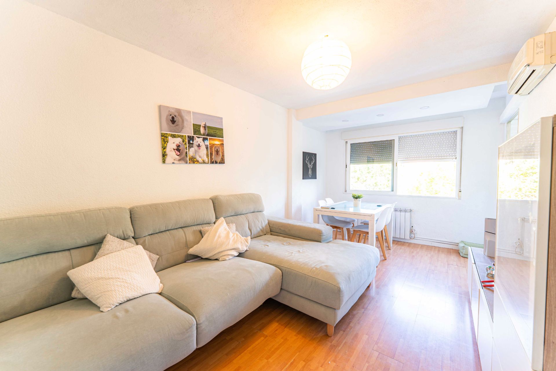 Living room of Flat for sale in Fuenlabrada  with Air Conditioner, Heating and Terrace