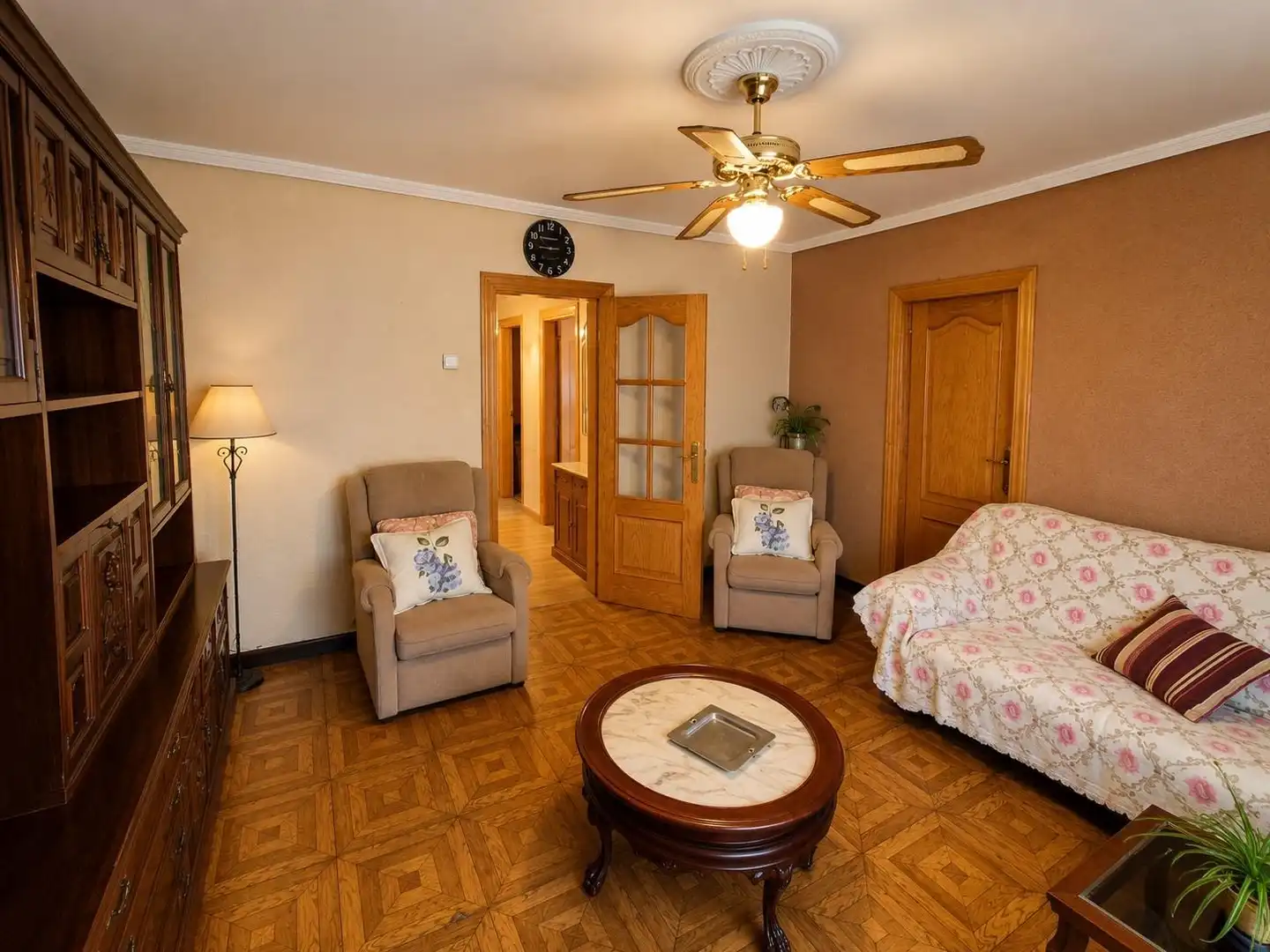 Living room of Flat for sale in Burlada / Burlata  with Heating