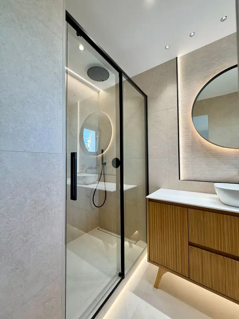 Baño de Ático en venta en Málaga con Aire acondicionado, Calefacción y Jardín privado