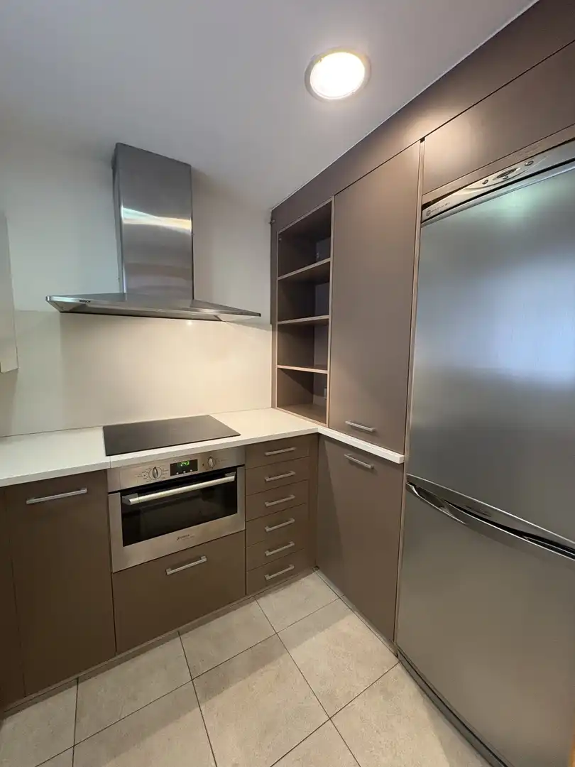 Küche von Wohnung zur Miete in Girona mit Klimaanlage, Heizung und Möbliert