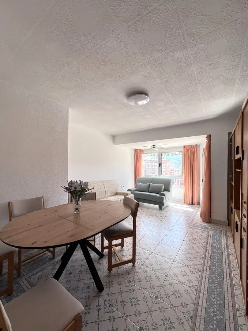 Wohnzimmer von Wohnung zum Verkauf in Alcoy / Alcoi mit Klimaanlage, Heizung und Terrasse