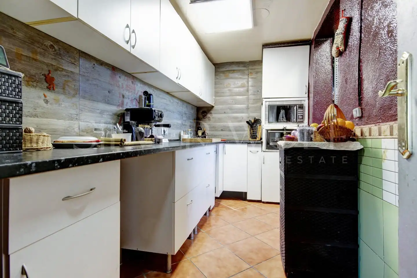Cuina de Casa o xalet en venda en Pontons amb Jardí privat, Terrassa i Traster